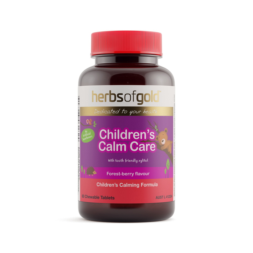 Herbs of Gold Children's Calm Care - 60 tablets
