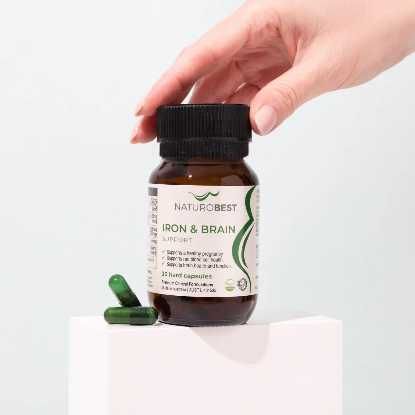 Naturobest Iron & Brain Support 30c