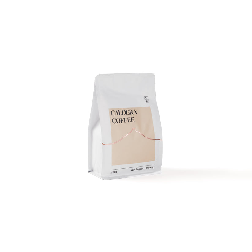 Caldera Coffee Organic Whole Bean 250g RRP $20.00