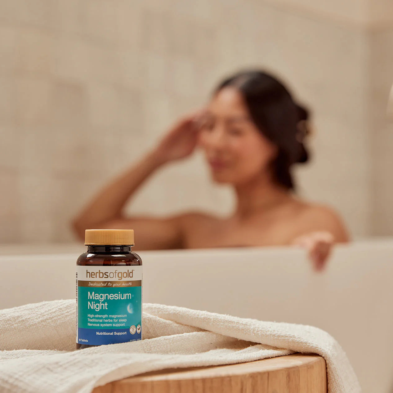 Herbs of Gold Magnesium Night Tablets