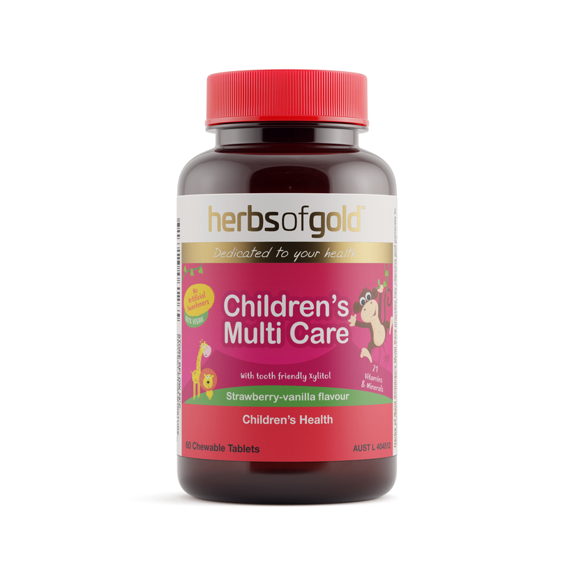 Herbs of Gold Children's Multi Care - 60 tablets