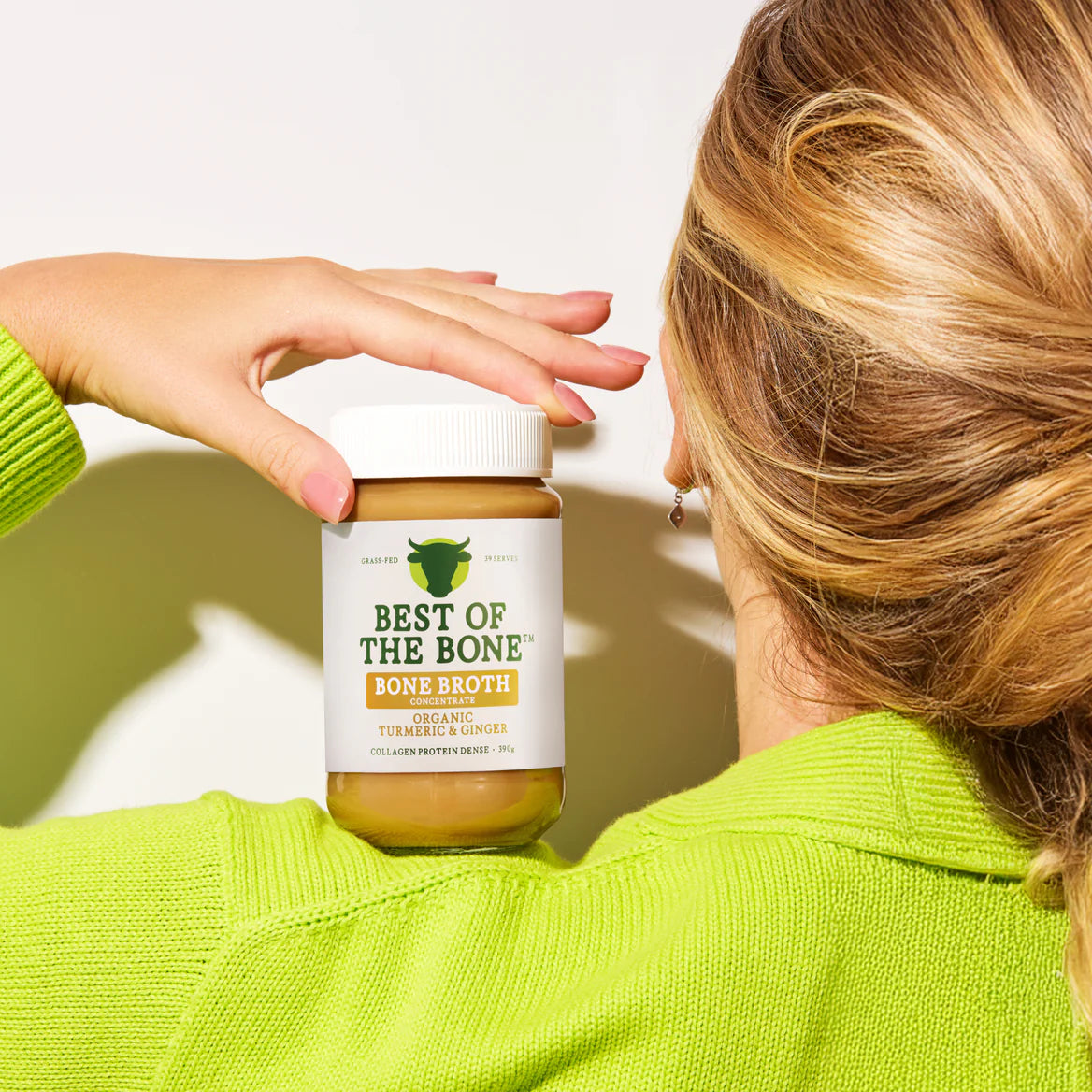 Best Of The Bone Broth Concentrate Organic Turmeric Ginger & Pepper 390g