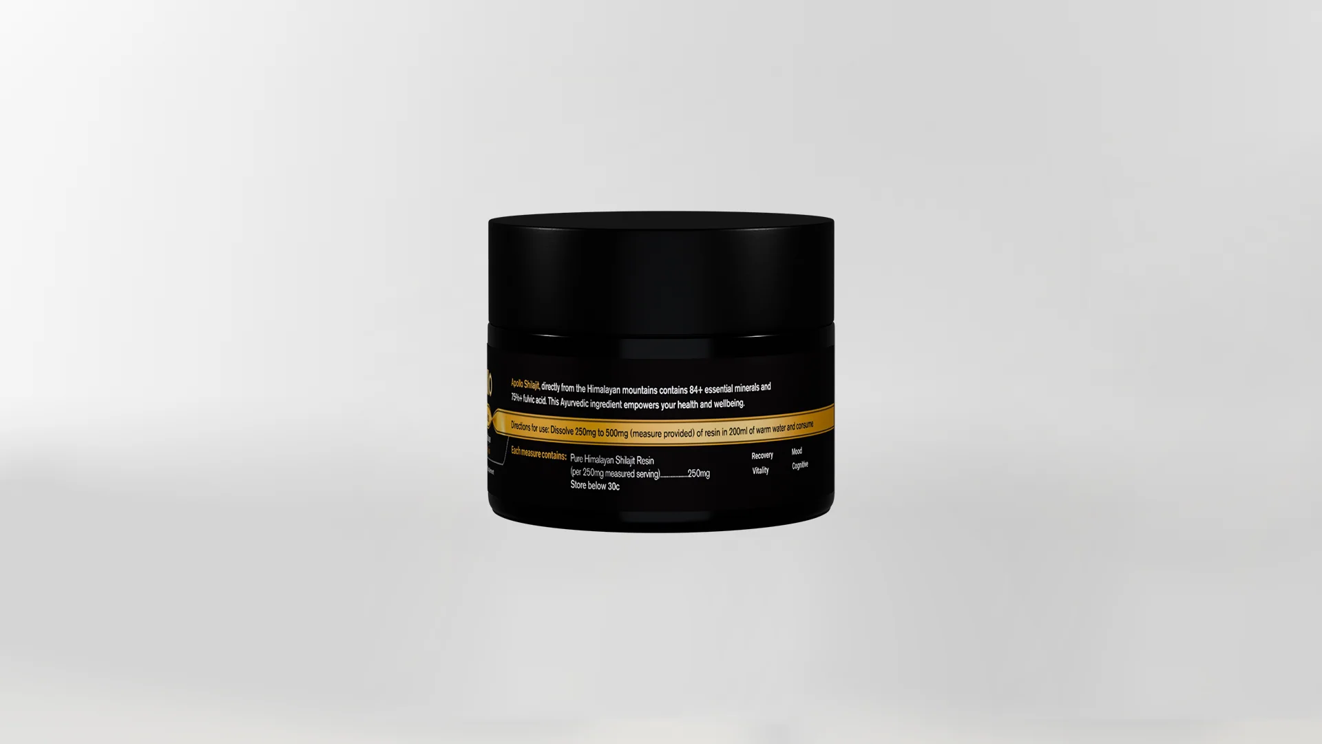 Apollo Shilajit Resin 30g