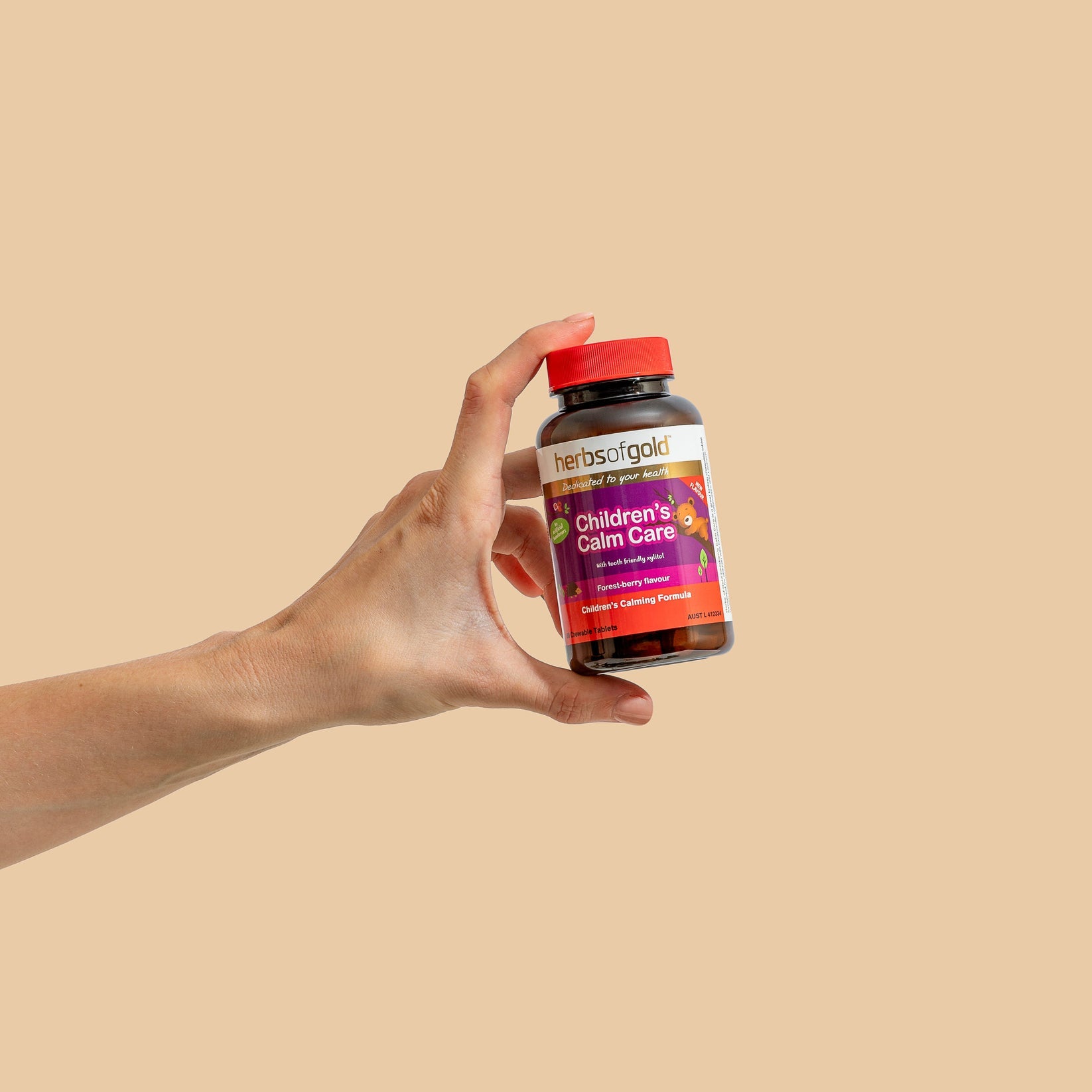 Herbs of Gold Children's Calm Care - 60 tablets