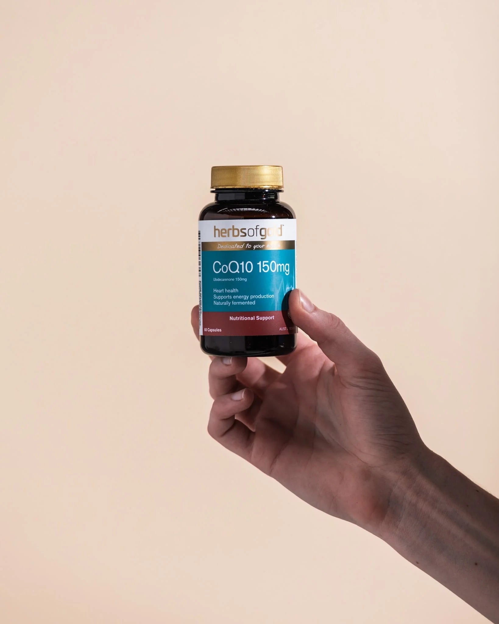 Herbs of Gold CoQ10 150mg 60c