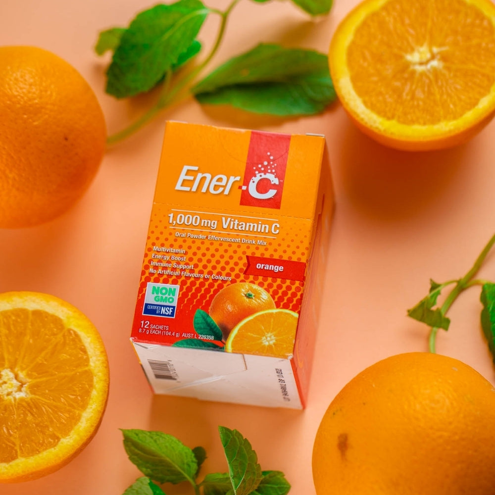 Ener-C Orange 12 Sachets – Multivitamin Drink Mix