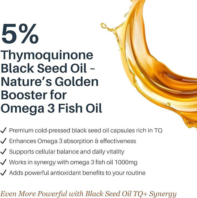 Hab Shifa OmegaTQ - 5% Thymoquinone Black Seed Oil Benefits