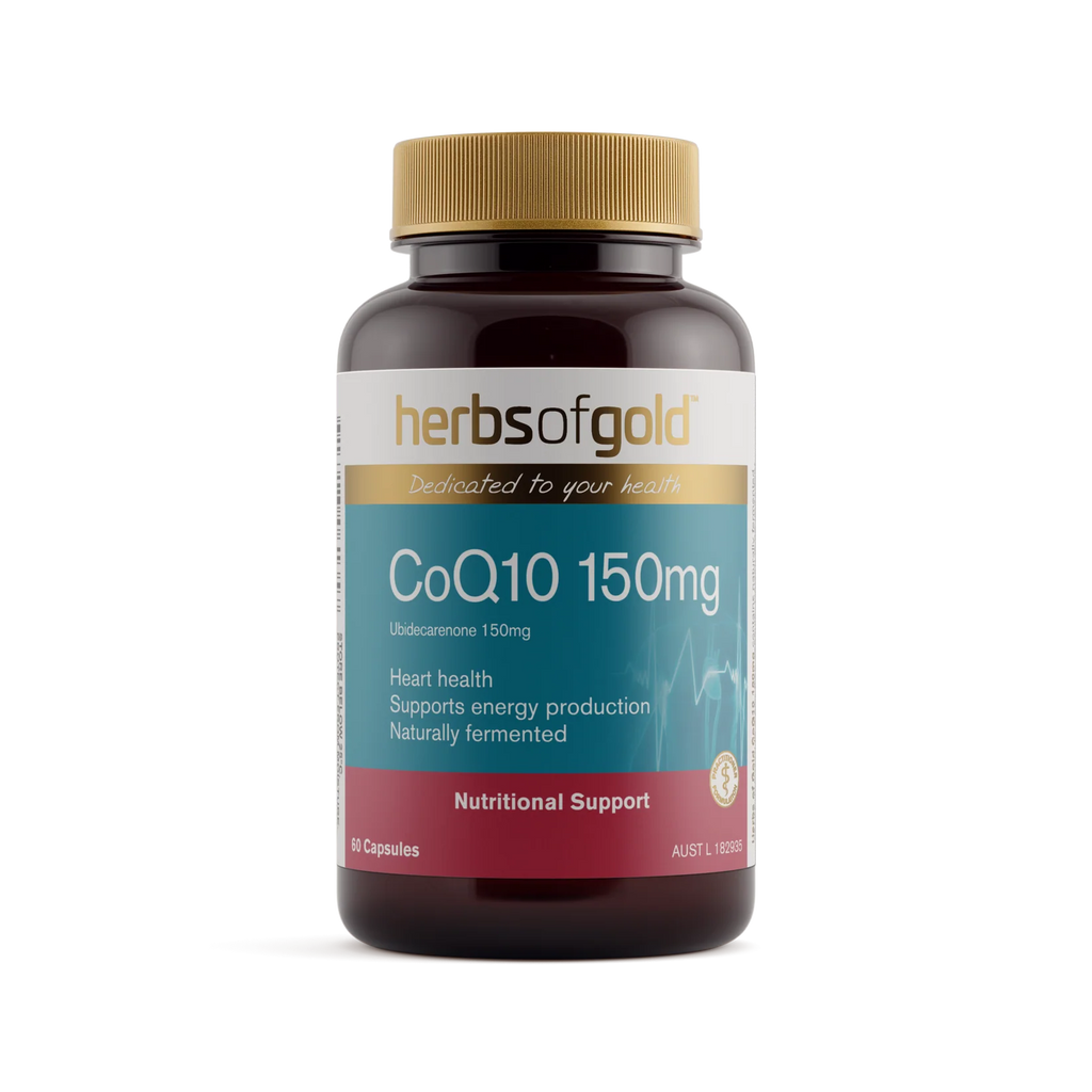 Herbs of Gold CoQ10 150mg 60c
