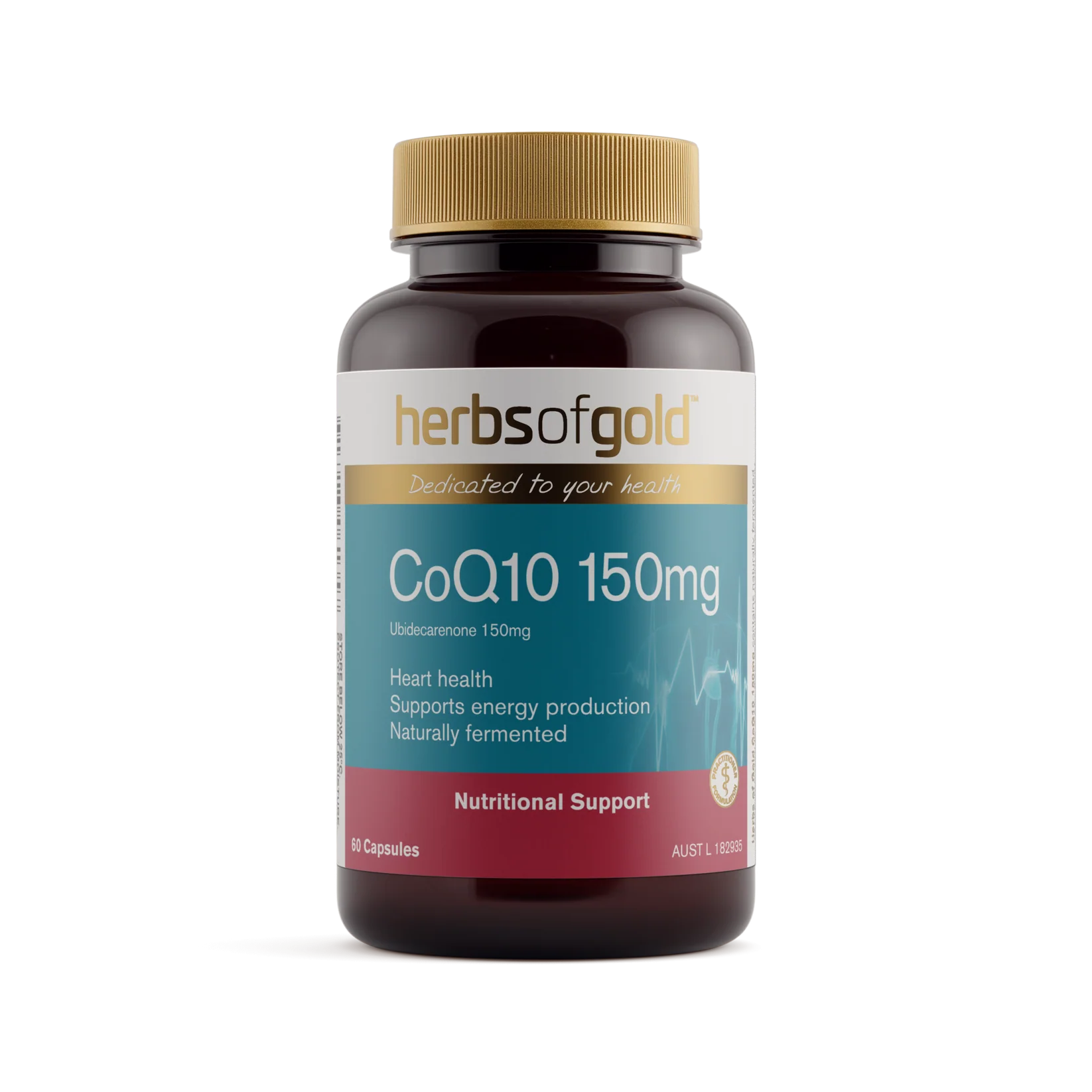 Herbs of Gold CoQ10 150mg 60c