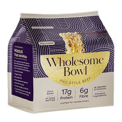 Wholesome Bowl Noodle Pack - Pho 4x90g