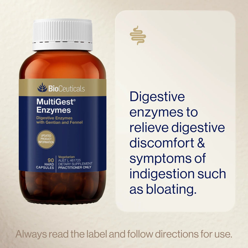 BioCeuticals MultiGest Enzymes - 90 capsules