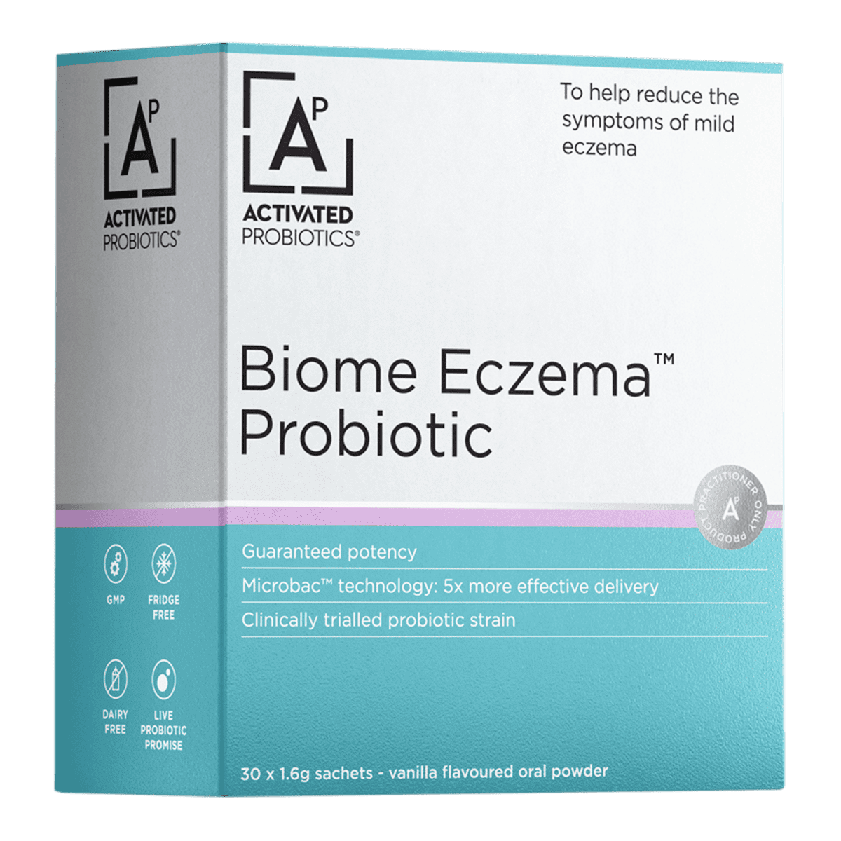 Activated Probiotics Biome Eczema Probiotic - 30 sachets Vanilla