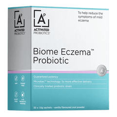 Activated Probiotics Biome Eczema Probiotic - 30 sachets Vanilla