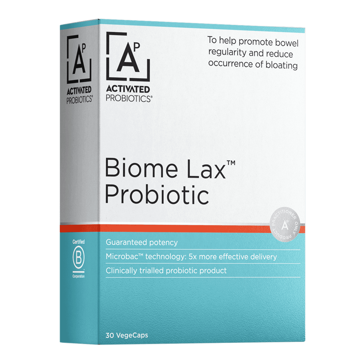 Activated Probiotics Biome Lax Probiotic - 30 capsules