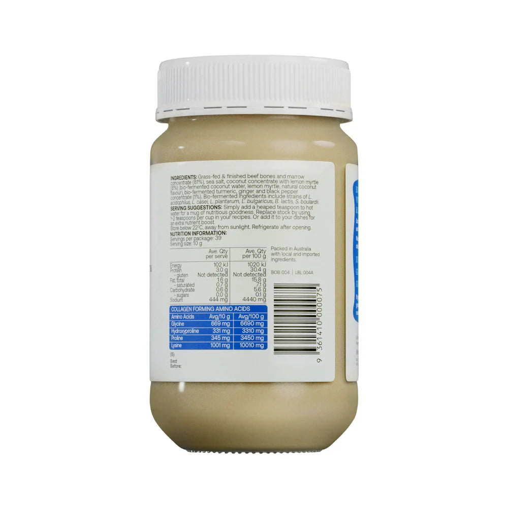 Best of the Bone Beef Concentrate Probiotic Bone Broth 390g