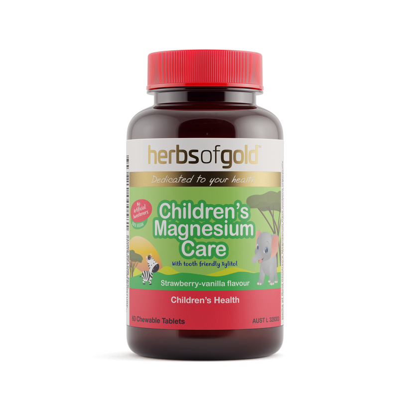 Herbs of Gold Children's Magnesium Care - 60 tablets
