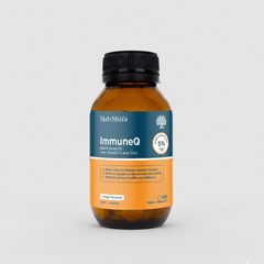 Hab Shifa ImmuneQ Organic Black Seed with Vitamin C & Zinc Chewable Orange 120t