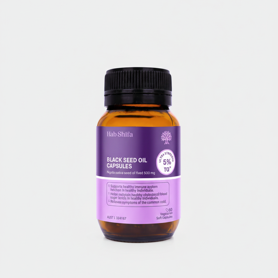 Hab Shifa TQ+ Ultra Strength Black Seed Oil 60c