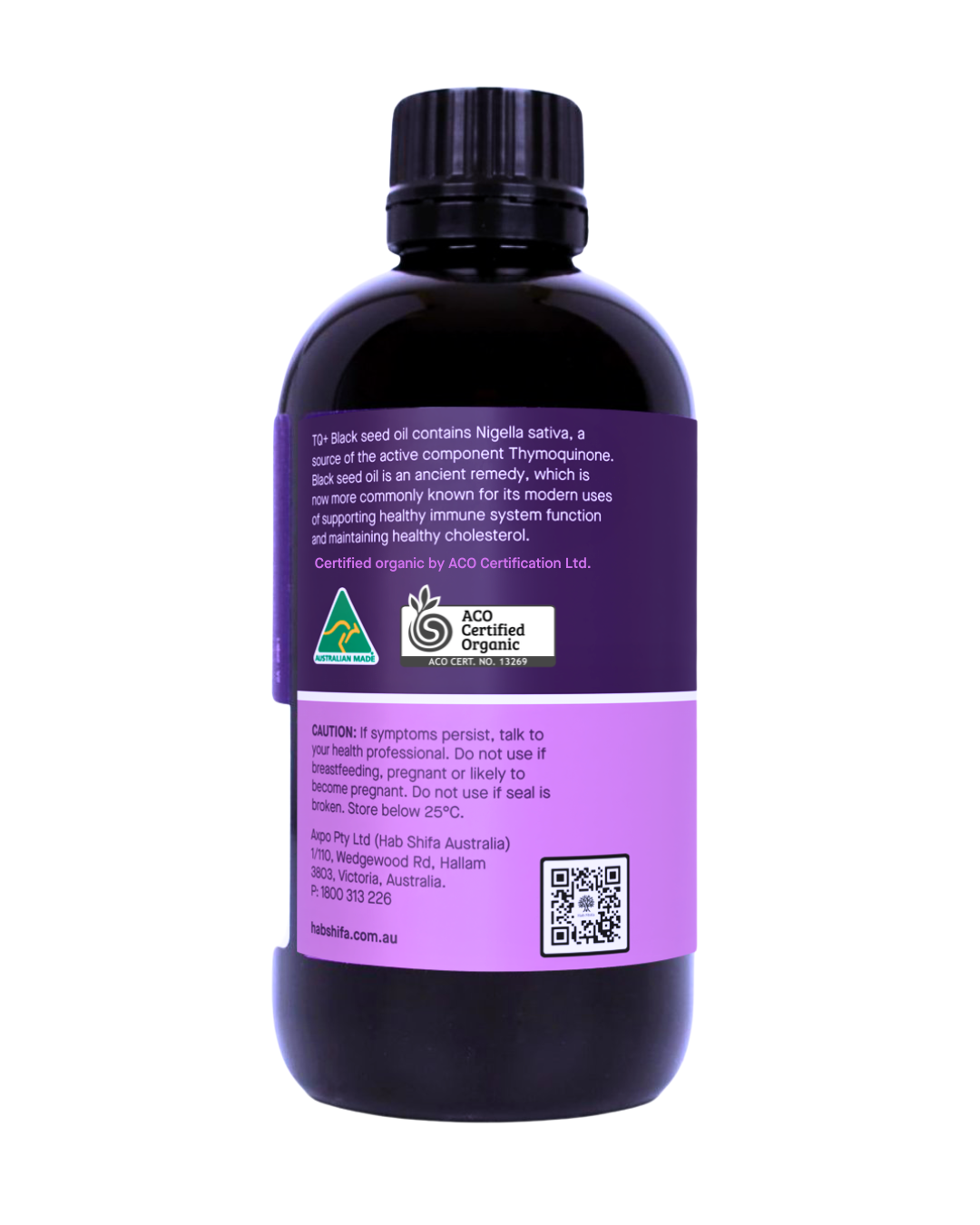 Hab Shifa TQ+ Black Seed Oil (Liquid) - 250 mL