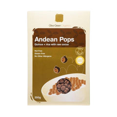 Olive Green Organics Andean Pops Chocolate 250g