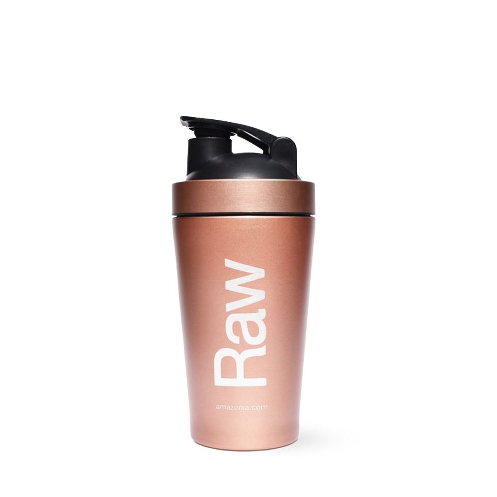 Amazonia Raw Stainless Steel Shaker Rose Gold 500ml