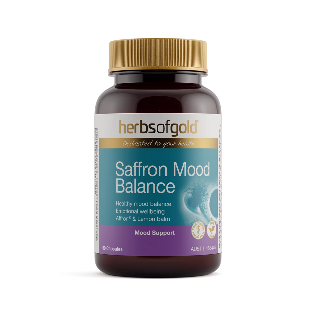 Herbs of Gold Saffron Mood Balance 60c