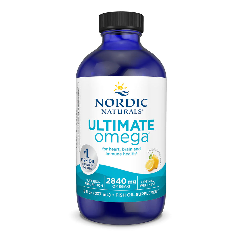 Nordic Naturals Ultimate Omega Liquid - 119 mL Lemon