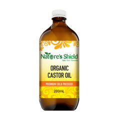Nature's Shield Organic Castor Oil 200ml