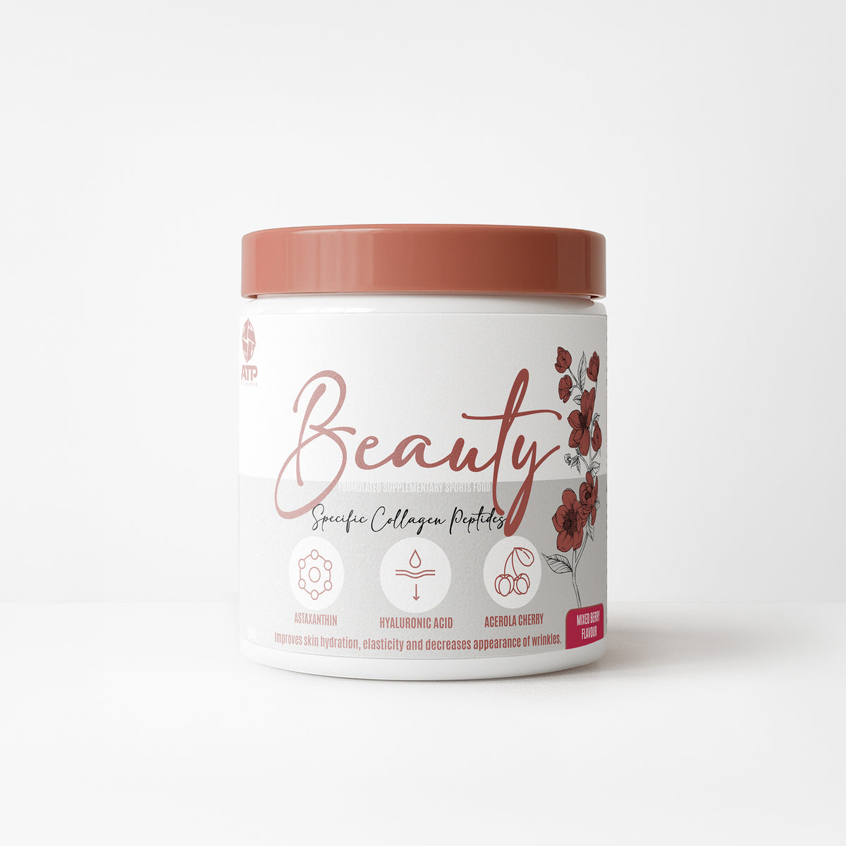 ATP Science Beauty Collagen Mixed Berry 150g Jar