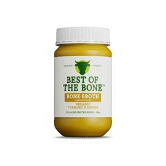 Best Of The Bone Broth Concentrate Organic Turmeric Ginger & Pepper 390g