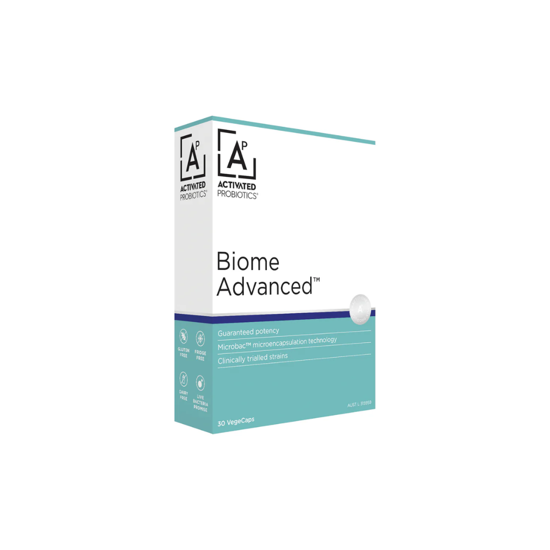 Activated Probiotics Biome Advanced Probiotic - 30 Capsules