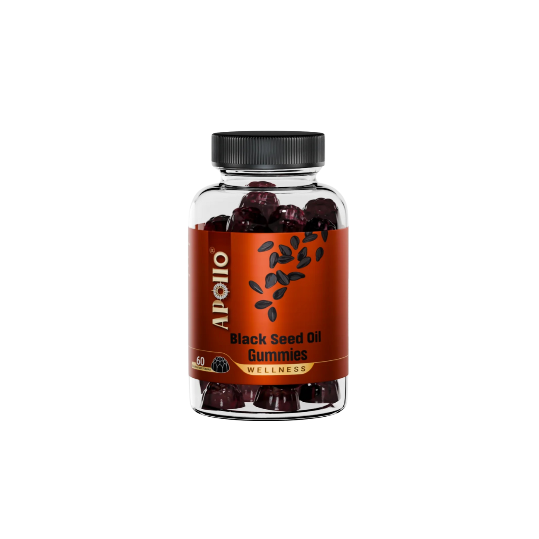 Apollo Black Seed Oil Gummies 60p/jar