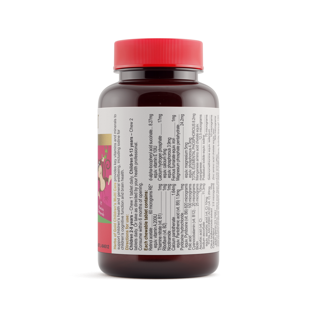 Herbs of Gold Children's Multi Care - 60 tablets