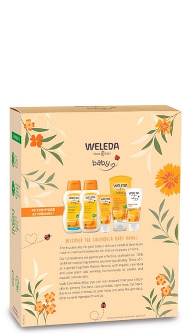 Weleda Baby Calendula Care and Cuddle Baby Pack