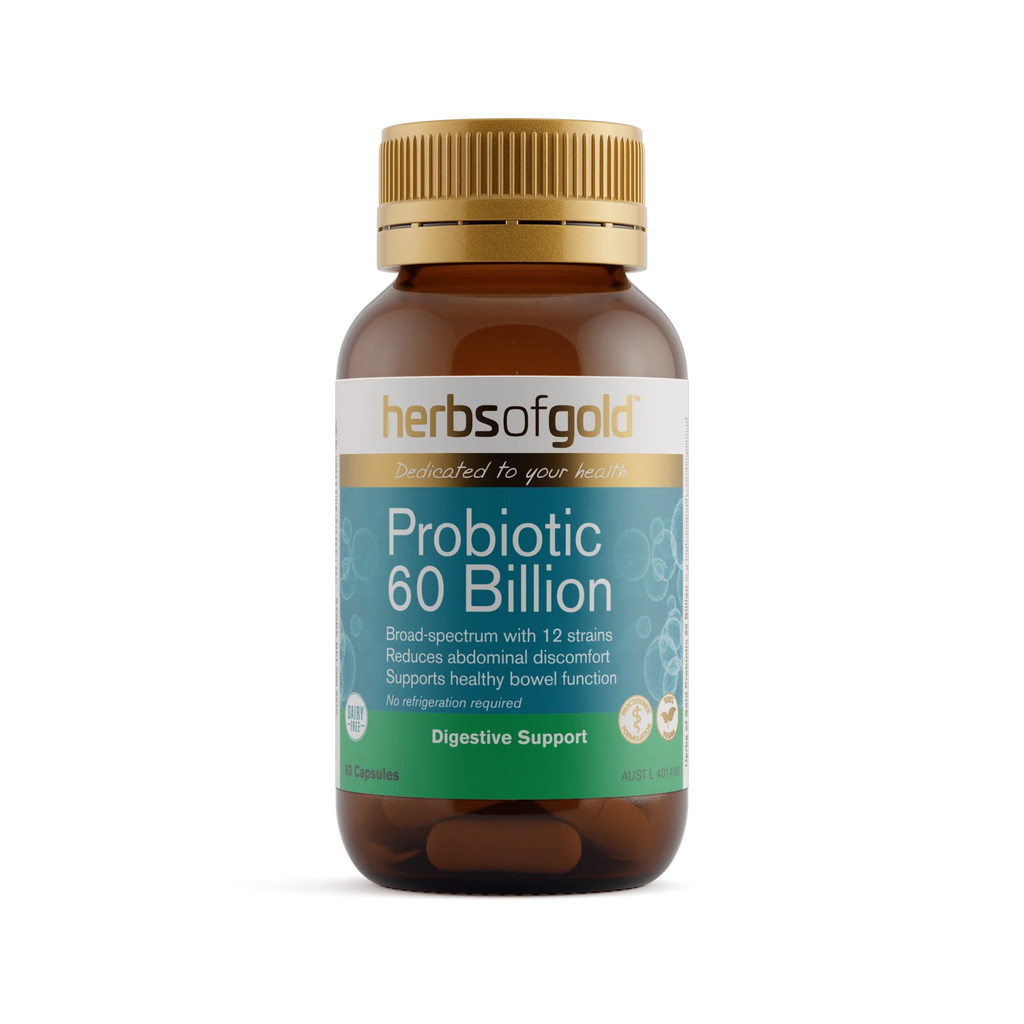 Herbs of Gold Probiotic 60 Billion 30c