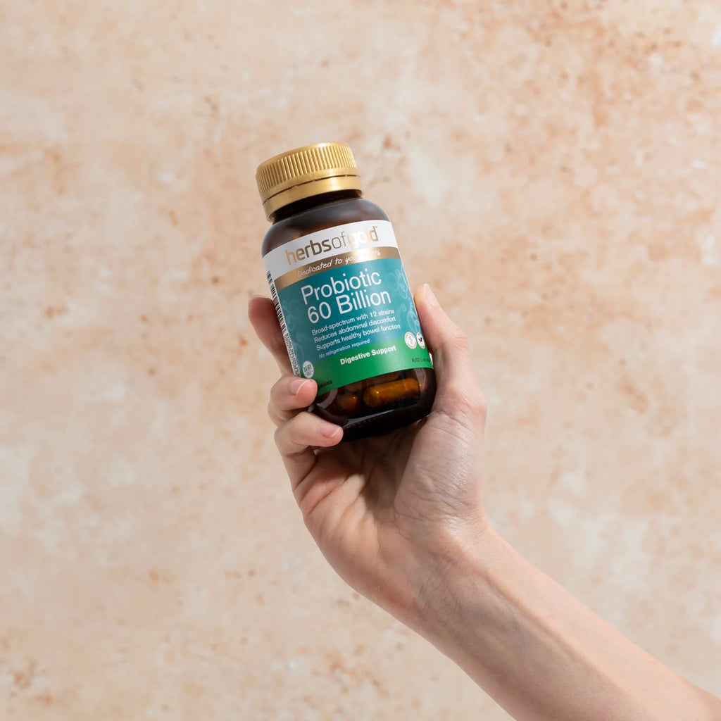 Herbs of Gold Probiotic 60 Billion 30c