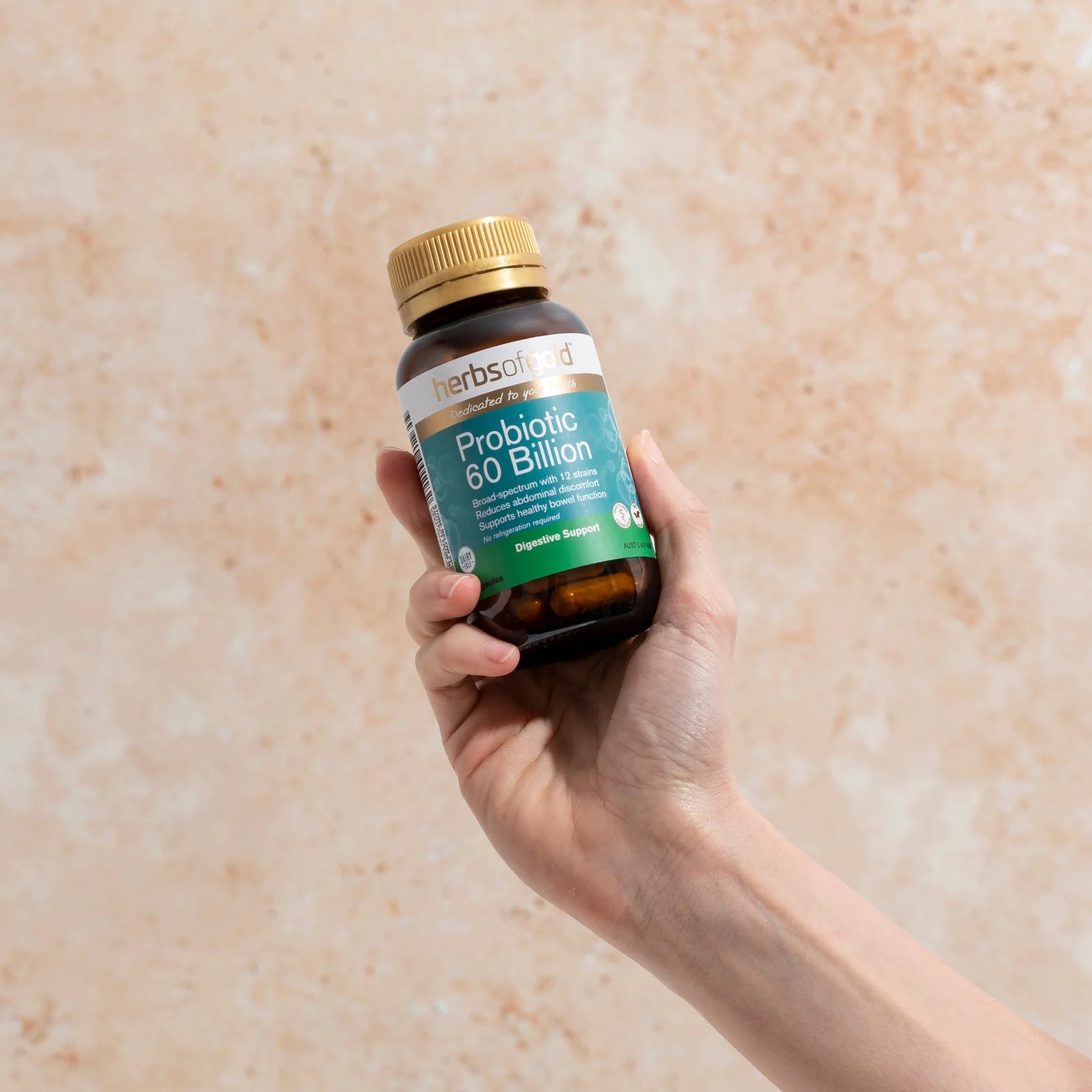 Herbs of Gold Probiotic 60 Billion 30c