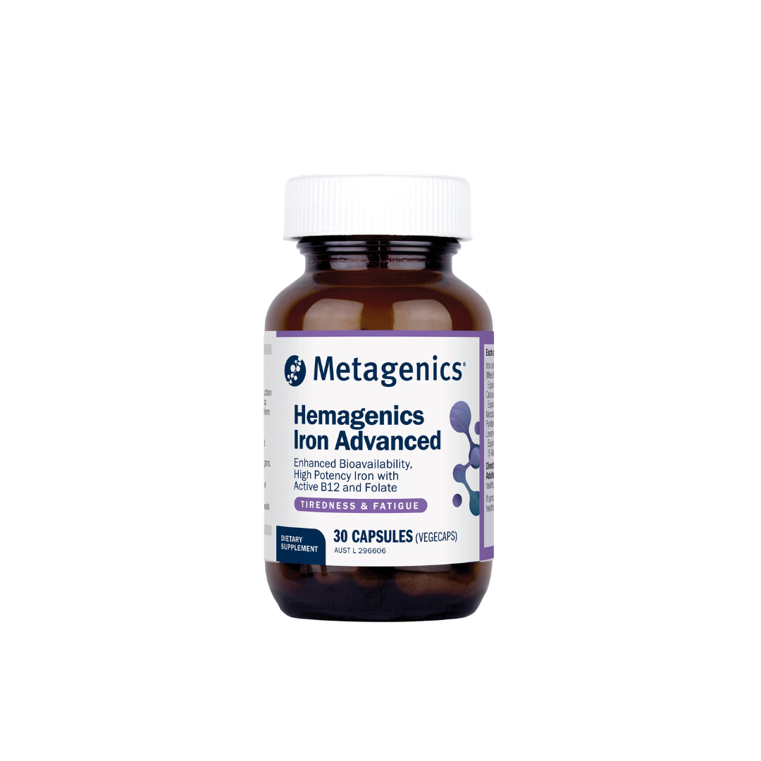 Metagenics Hemagenics Iron Advanced 30 Capsules