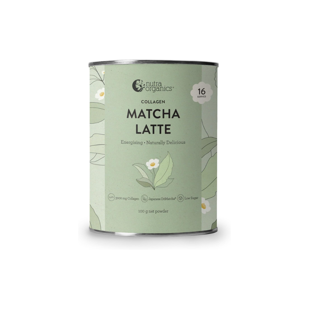 Nutra Organics Collagen Matcha Latte 100g