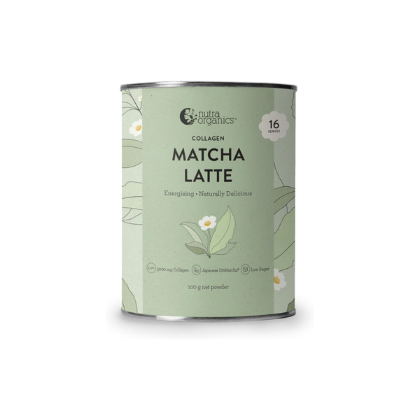 Nutra Organics Collagen Matcha Latte 100g