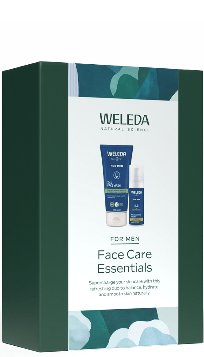WELEDA FOR MEN FACE CARE ESSENTIALS GIFT PACK