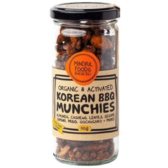 Mindful Foods Munchies Korean BBQ - Organic & Activated SML