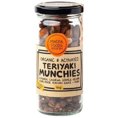 Mindful Foods Munchies Teriyaki - Organic & Activated SML (90g)