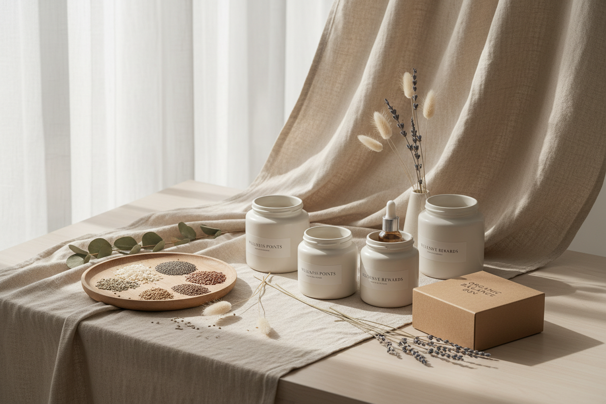 Rewards section image with an organic feel