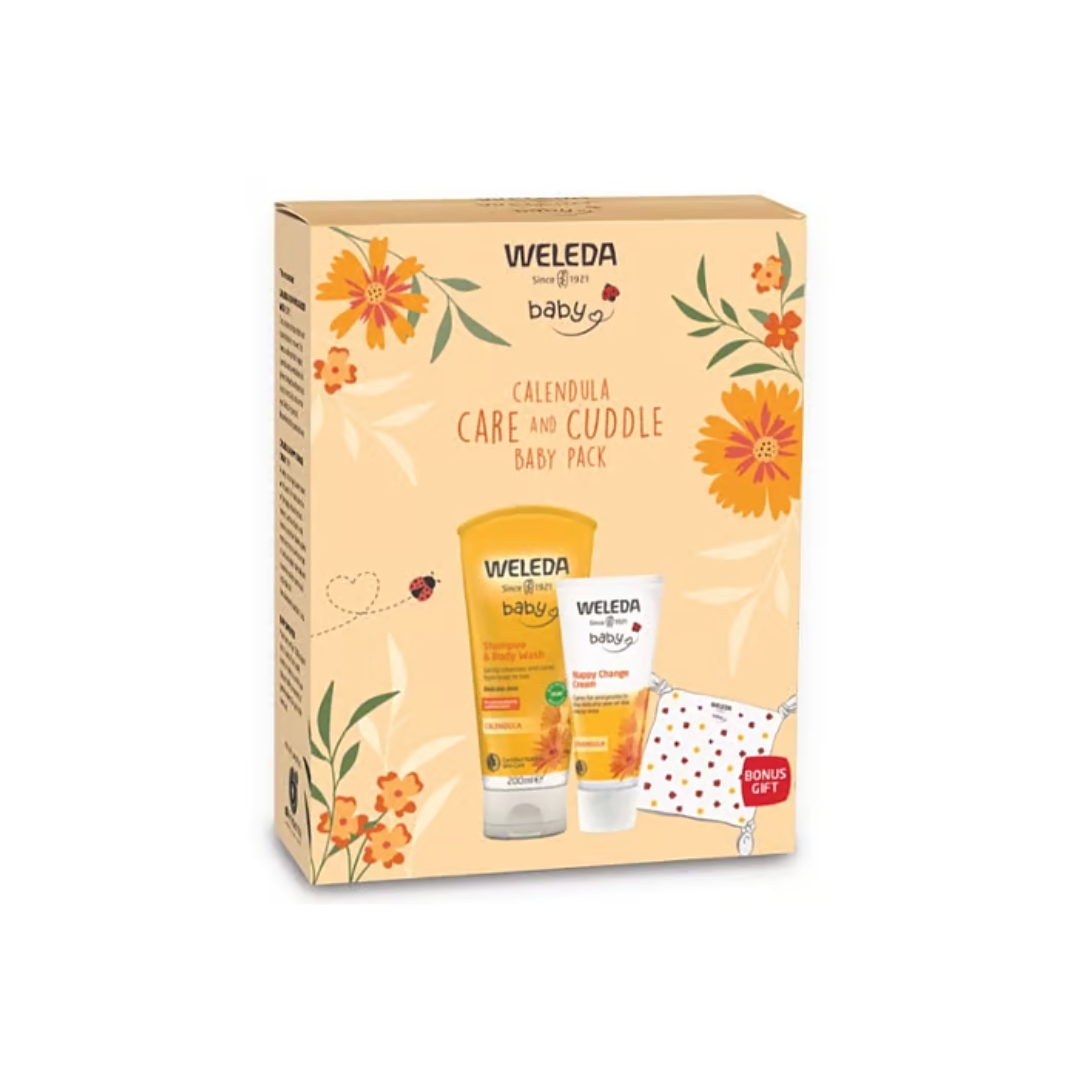 Weleda Baby Calendula Care and Cuddle Baby Pack